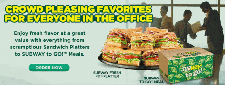 Subway catering